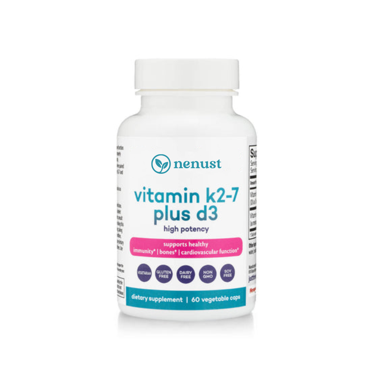 Nenust Vitamin K2-7 Plus D3